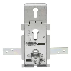 Hörmann Schloss Für Profil Halbzylinder, Mit Anschraubbrücke -Türen und Zubehör 1019000 hoermann schloss fuer profil halbzylinder mit anschraubbruecke draufsicht rueckseite