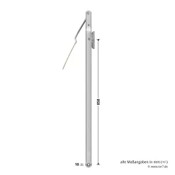 Hörmann Ersatz-Hebelarm Inkl. Adapterplatte, BRH 1920 Mm 12 Hörmann Ersatz-Hebelarm Inkl. Adapterplatte, BRH 1920 Mm -Türen und Zubehör 1049501 hoermann ersatz hebelarm inkl adapterplatte brh 1920mm bemassung