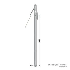 Hörmann Ersatz-Hebelarm Inkl. Adapterplatte, BRH 2125 Mm 12 Hörmann Ersatz-Hebelarm Inkl. Adapterplatte, BRH 2125 Mm -Türen und Zubehör 1049504 hoermann ersatz hebelarm inkl adapterplatte brh 2125mm bemassung