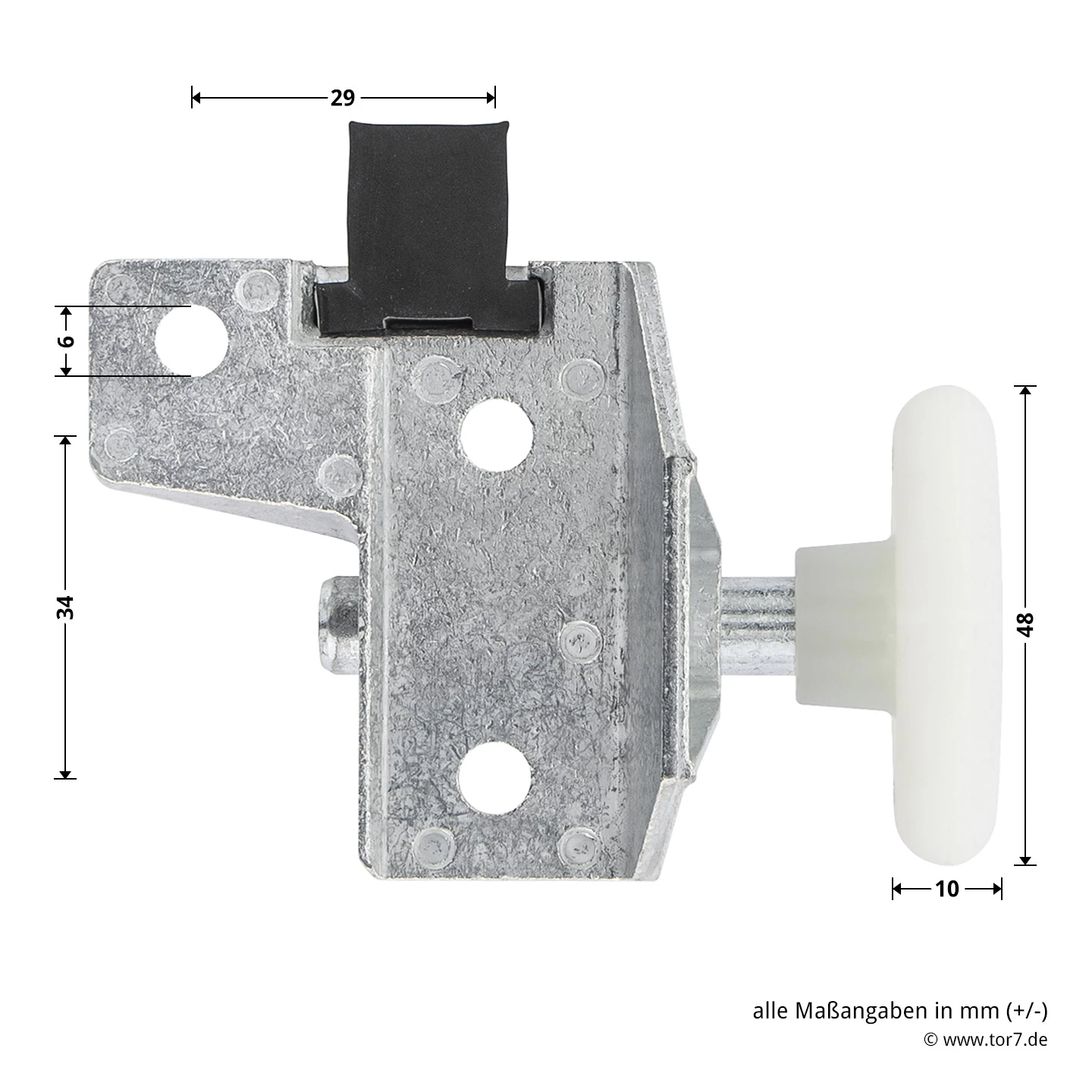 Hörmann Rollenhalter F80, Links 7 Hörmann Rollenhalter F80, Links – Bild 7