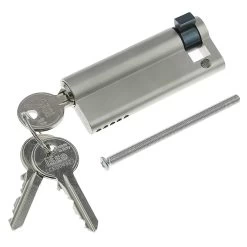 Türen und Zubehör 36 Hörmann Profil-Halbzylinder, 70,5 + 10 Mm, Schließhebel Links, TS 42