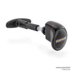 Hörmann Torgriffgarnitur Schwarz, Stiftlänge 113 Mm, TS 42 -Türen und Zubehör 3024970 hoermann torgriffgarnitur schwarz stiftlaenge 113mm ts42 anwendungsbeispiel