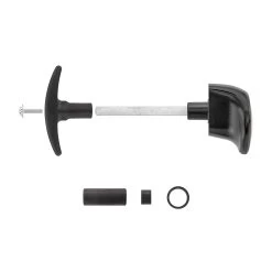 Hörmann Torgriffgarnitur Schwarz, Stiftlänge 113 Mm, TS 42 -Türen und Zubehör 3024970 hoermann torgriffgarnitur schwarz stiftlaenge 113mm ts42 lieferumfang