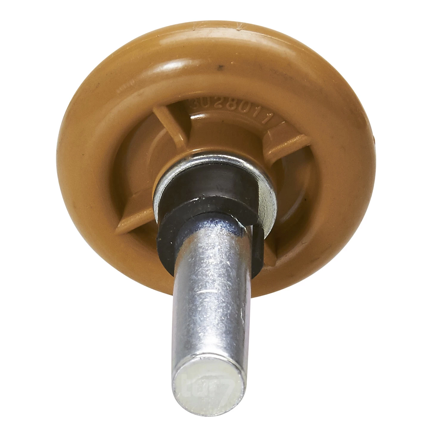 Hörmann Laufrolle Mit Gleitlager Und Distanzhülse, Braun 4 Hörmann Laufrolle Mit Gleitlager Und Distanzhülse, Braun – Bild 4