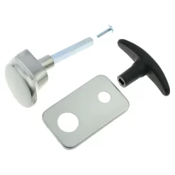 Hörmann Torgriffgarnitur, TS 42,5 Mm, Edelstahl Gebürstet, PZ