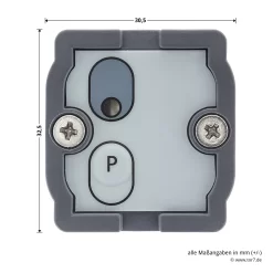 Hörmann 3-Kanal-Empfänger HEI 3, BiSecur -Türen und Zubehör 436720 hoermann 3 kanal empfaenger hei 3 bisecur breite laenge