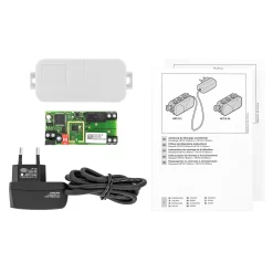 Hörmann 2-Kanal-Relais-Empfänger HET/S 2, BiSecur 12 Hörmann 2-Kanal-Relais-Empfänger HET/S 2, BiSecur -Türen und Zubehör 436728 hoermann 2 kanal relais empfaenger het s 2 bisecur lieferumfang draufsicht