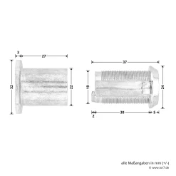 Hörmann Notentriegelungsschloss NET 5 -Türen und Zubehör 437190 hoermann notentriegelungsschloss net 5 umfang