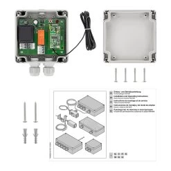 Hörmann 1-Kanal-Relais-Empfänger HER 1, 26,975 MHz -Türen und Zubehör 437260 hoermann 1 kanal relais empfaenger her 1 26 975 mhz lieferumfang