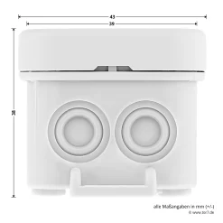 Hörmann 2-Kanal-Relais-Empfänger HET 2, 868 MHz 19 Hörmann 2-Kanal-Relais-Empfänger HET 2, 868 MHz -Türen und Zubehör 437485 hoermann 2 kanal relais empfaenger het 2 868 mhz breite hoehe