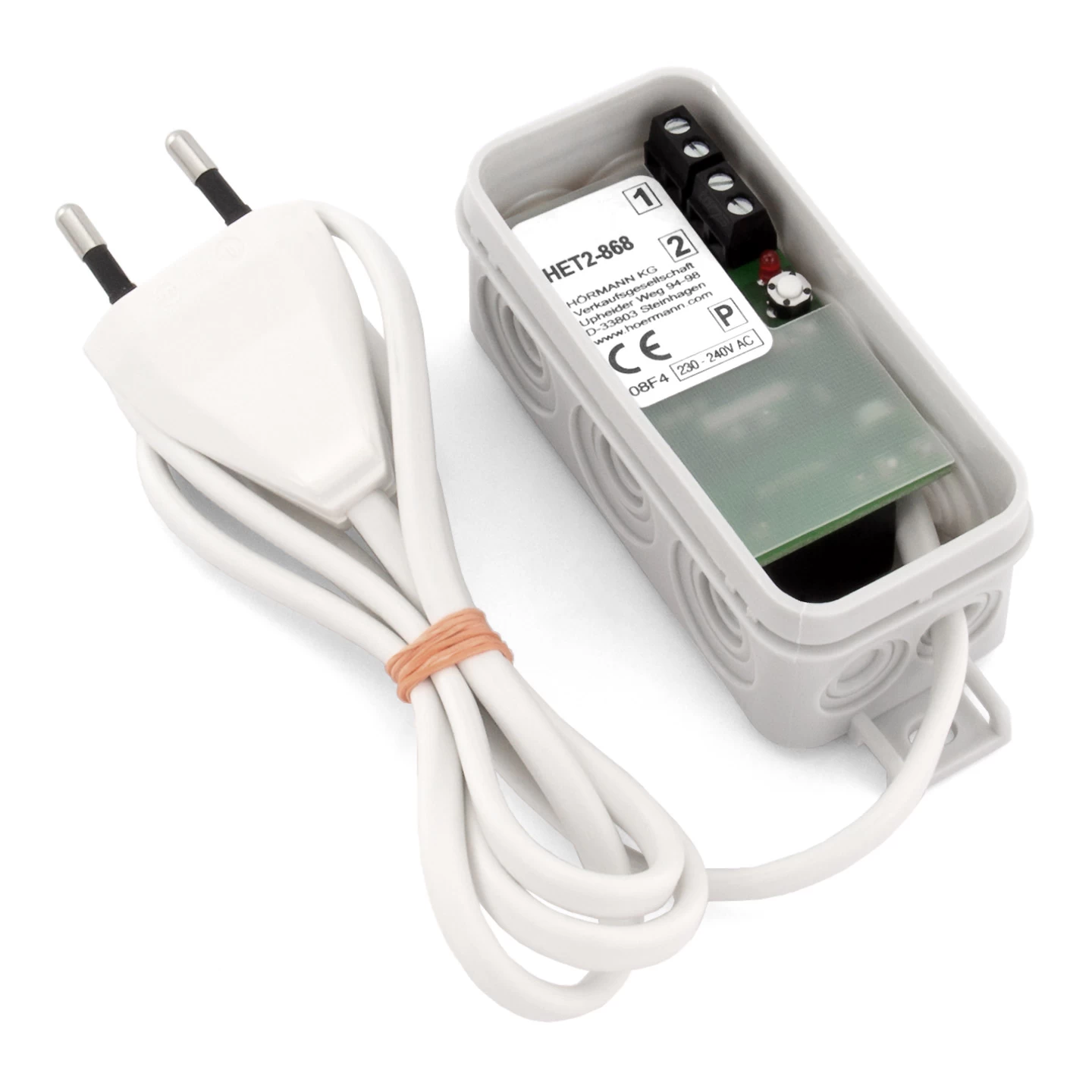 Hörmann 2-Kanal-Relais-Empfänger HET 2, 868 MHz 2 Hörmann 2-Kanal-Relais-Empfänger HET 2, 868 MHz – Bild 2