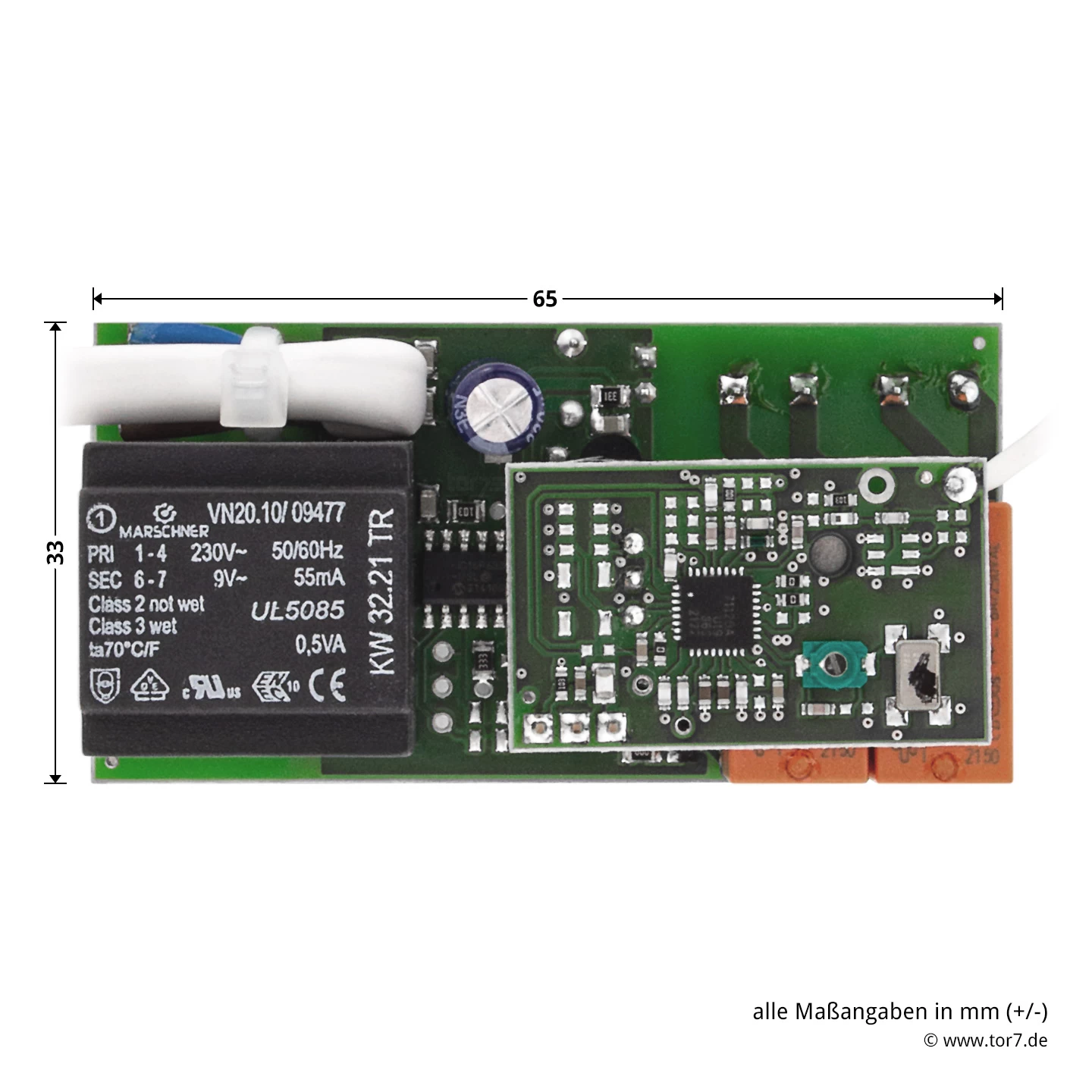 Hörmann 2-Kanal-Relais-Empfänger HET 2, 868 MHz 8 Hörmann 2-Kanal-Relais-Empfänger HET 2, 868 MHz – Bild 8