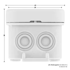 Hörmann 2-Kanal-Relais-Empfänger HES 2, 868 MHz, Funktion Ein Und Aus 12 Hörmann 2-Kanal-Relais-Empfänger HES 2, 868 MHz, Funktion Ein Und Aus -Türen und Zubehör 437539 hoermann 2 kanal relais empfaenger hes 2 868 mhz funktion ein und aus masse