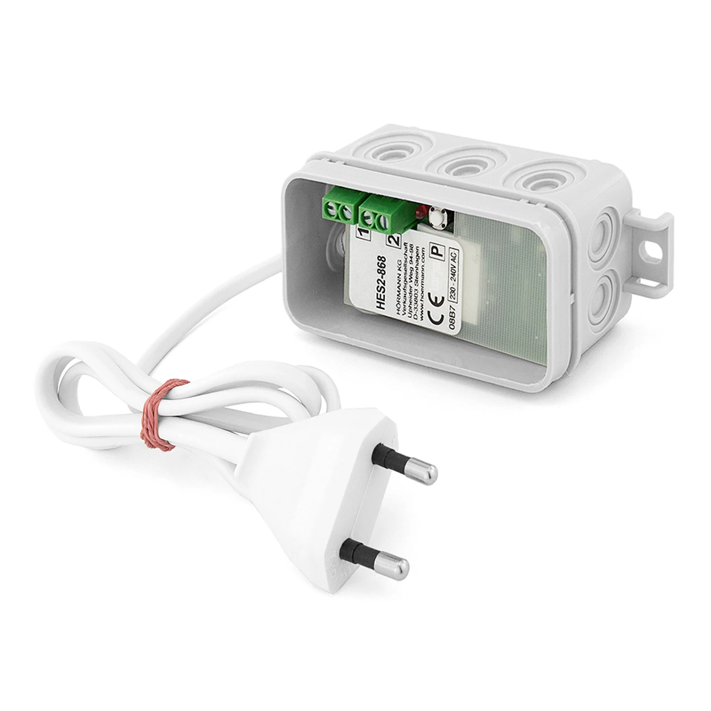 Hörmann 2-Kanal-Relais-Empfänger HES 2, 868 MHz, Funktion Ein Und Aus 2 Hörmann 2-Kanal-Relais-Empfänger HES 2, 868 MHz, Funktion Ein Und Aus – Bild 2