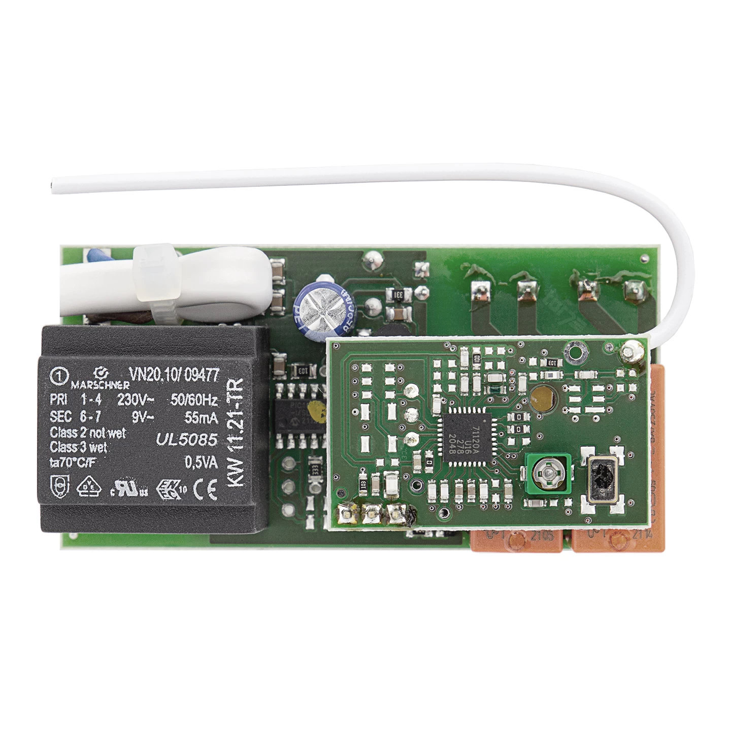 Hörmann 2-Kanal-Relais-Empfänger HES 2, 868 MHz, Funktion Ein Und Aus 3 Hörmann 2-Kanal-Relais-Empfänger HES 2, 868 MHz, Funktion Ein Und Aus – Bild 3