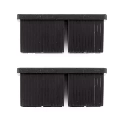 Hörmann Glastür Gleitschiene 554 Mm PortaMatic, Silber -Türen und Zubehör 437899 hoermann glastuer gleitschiene 554 mm portamatic doortronic silber abdeckkappen