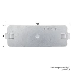 Hörmann Abhängungs-Set Für Führungsschienen 14 Hörmann Abhängungs-Set Für Führungsschienen -Türen und Zubehör 438740 hoermann abhaengungs set fuer fuehrungsschienen grundplatte breite laenge