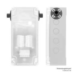 Hörmann Einlaufstutzen SKS-Gehäuse -Türen und Zubehör 438936 hoermann einlaufstutzen fuer sks gehaeuse anwendungsbeispiel