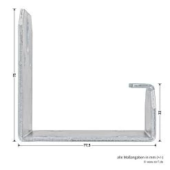 Hörmann Halterung Für Wechselakku WA 24 V Für ProMatic Akku 13 Hörmann Halterung Für Wechselakku WA 24 V Für ProMatic Akku -Türen und Zubehör 438953 hoermann halterung fuer wechselakku wa 24 masse