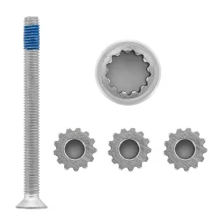 Hörmann Wellenverlängerung 45 Mm PortaMatic, Silber -Türen und Zubehör 439495 hoermann wellenverlaengerung 45 mm portamatic silber lieferumfang