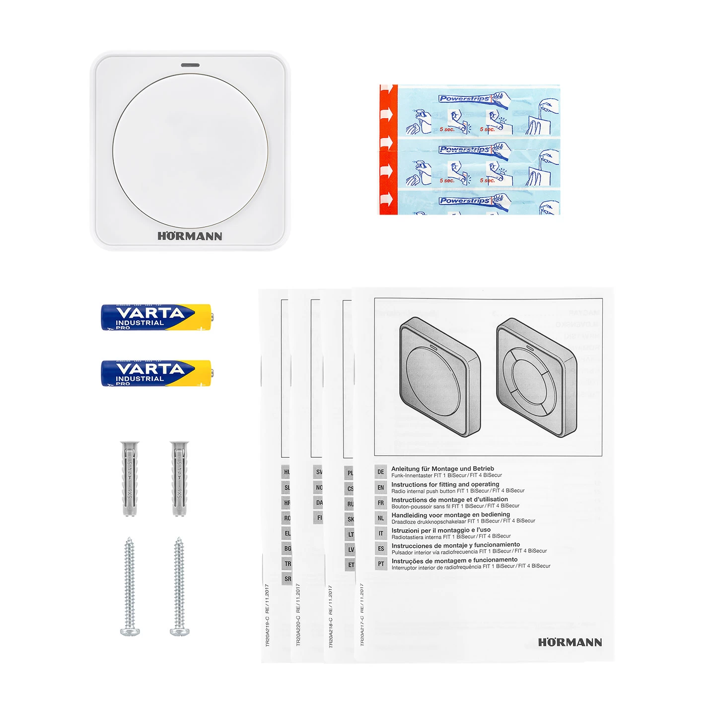 Hörmann Funk-Innentaster FIT 1, BiSecur 6 Hörmann Funk-Innentaster FIT 1, BiSecur – Bild 6