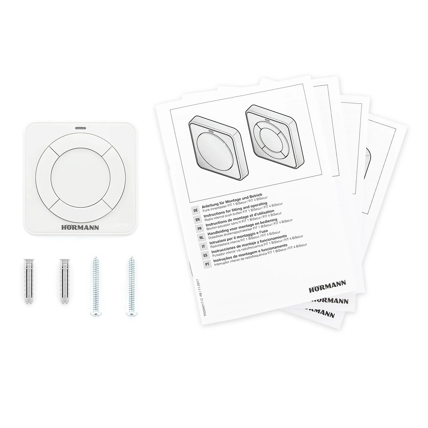 Hörmann Funk-Innentaster FIT 4, BiSecur 6 Hörmann Funk-Innentaster FIT 4, BiSecur – Bild 6