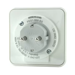 Hörmann Funk-Empfänger-Steckdose FES 1, BiSecur -Türen und Zubehör 439745 hoermann funk empfaenger steckdose fes 1 bisecur rueckansicht