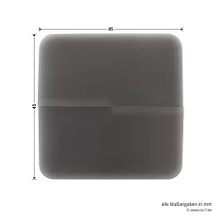 Hörmann Adapterplatine HAP 1 HCP -Türen und Zubehör 4510204 hoermann adapterplatine hap 1 hcp masse draufsicht