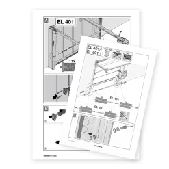 Hörmann Lichtschranke EL 501 -Türen und Zubehör 4511380 hoermann lichtschranke el 501 lieferumfang anleitung