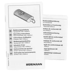 Hörmann Handsender HSE 4, BiSecur, Anthrazitgrau 7 Hörmann Handsender HSE 4, BiSecur, Anthrazitgrau -Türen und Zubehör 4511573 hoermann handsender hse 4 bisecur anthrazitgrau anleitung