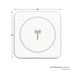 Hörmann Bluetooth-Antenne BTA 800 -Türen und Zubehör 4511829 hoermann bluetooth antenne bta 800 masse draufsicht