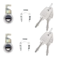 Hörmann Set Hebelschloss Haube VersaMatic 2-flg. -Türen und Zubehör 4511928 hoermann set hebelschloss haube versamatic 2 flg lieferumfang