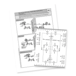 Hörmann FS Wechselgarnitur D110 Rosette PZ, Edelstahl -Türen und Zubehör 454742 hoermann fs wechselgarnitur d110 pz rosette edelstahl gleitlager anleitung