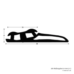 Hörmann Dichtung Mittelstoß P54, 3500 Mm 9 Hörmann Dichtung Mittelstoß P54, 3500 Mm -Türen und Zubehör 478798 hoermann dichtung mittelstoss p54 3500 mm masse