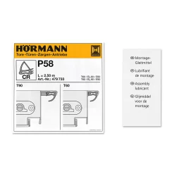 Hörmann Dichtung Mittelstoß P58, 2500 Mm 8 Hörmann Dichtung Mittelstoß P58, 2500 Mm -Türen und Zubehör 479733 hoermann dichtung mittelstoss p58 2500 mm zubehoer