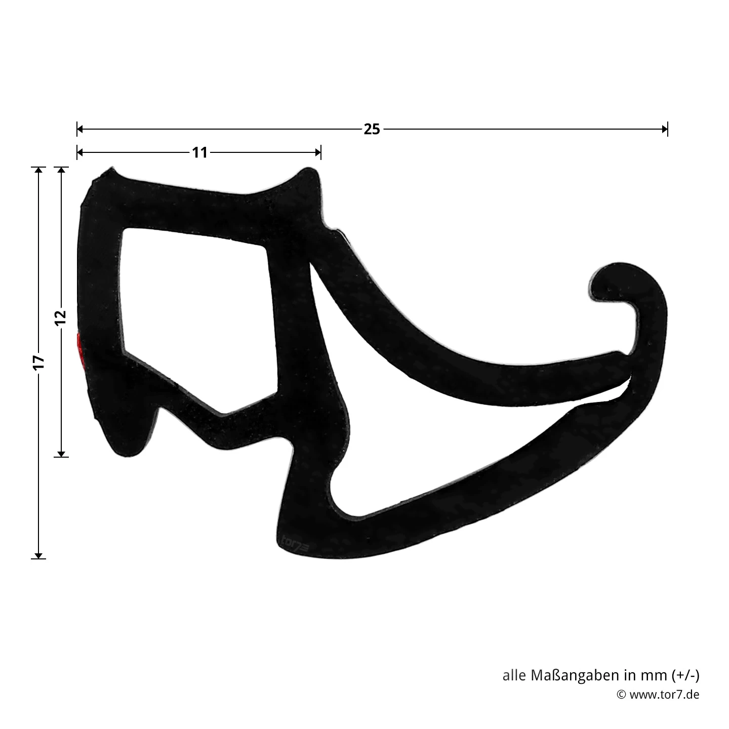 Hörmann Zargendichtung P133, 7500 Mm 7 Hörmann Zargendichtung P133, 7500 Mm – Bild 7