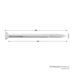 Hörmann Dübelpaket D54, OD-Stahltüren, T30 Brandschutztüren -Türen und Zubehör 548784 hoermann duebelpaket d54 10x100 mit senkkopfschraube torx mauerwerk beton 10 stueck masse schraube