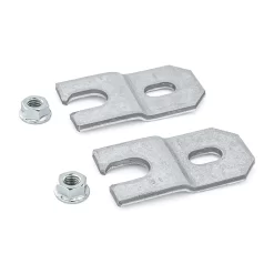 Hörmann Dübellasche Eckzarge, Verdeckte Montage