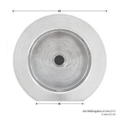 Hörmann Flanschkupplung Für Welle D40 15 Hörmann Flanschkupplung Für Welle D40 -Türen und Zubehör 638004 hoermann flanschkupplung fuer welle d 40 masse