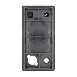 Hörmann Flanschdeckel Unten, Mit Verschraubungen -Türen und Zubehör 638124 hoermann flanschdeckel unten mit verschraubungen rueckseite