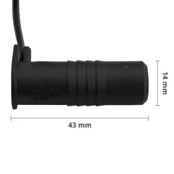 Hörmann Opto-Sensor, Empfänger Für SKS 7 Hörmann Opto-Sensor, Empfänger Für SKS -Türen und Zubehör 638194 hoermann opto sensor empfaenger fuer sks seitenansicht