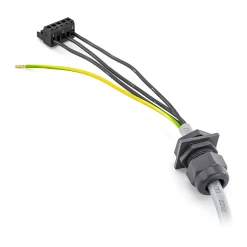 Hörmann Motoranschluss- Und Systemleitung Set 1 -Türen und Zubehör 638265 hoermann motoranschluss systemltg set1 5500mm detail anschlussklemme