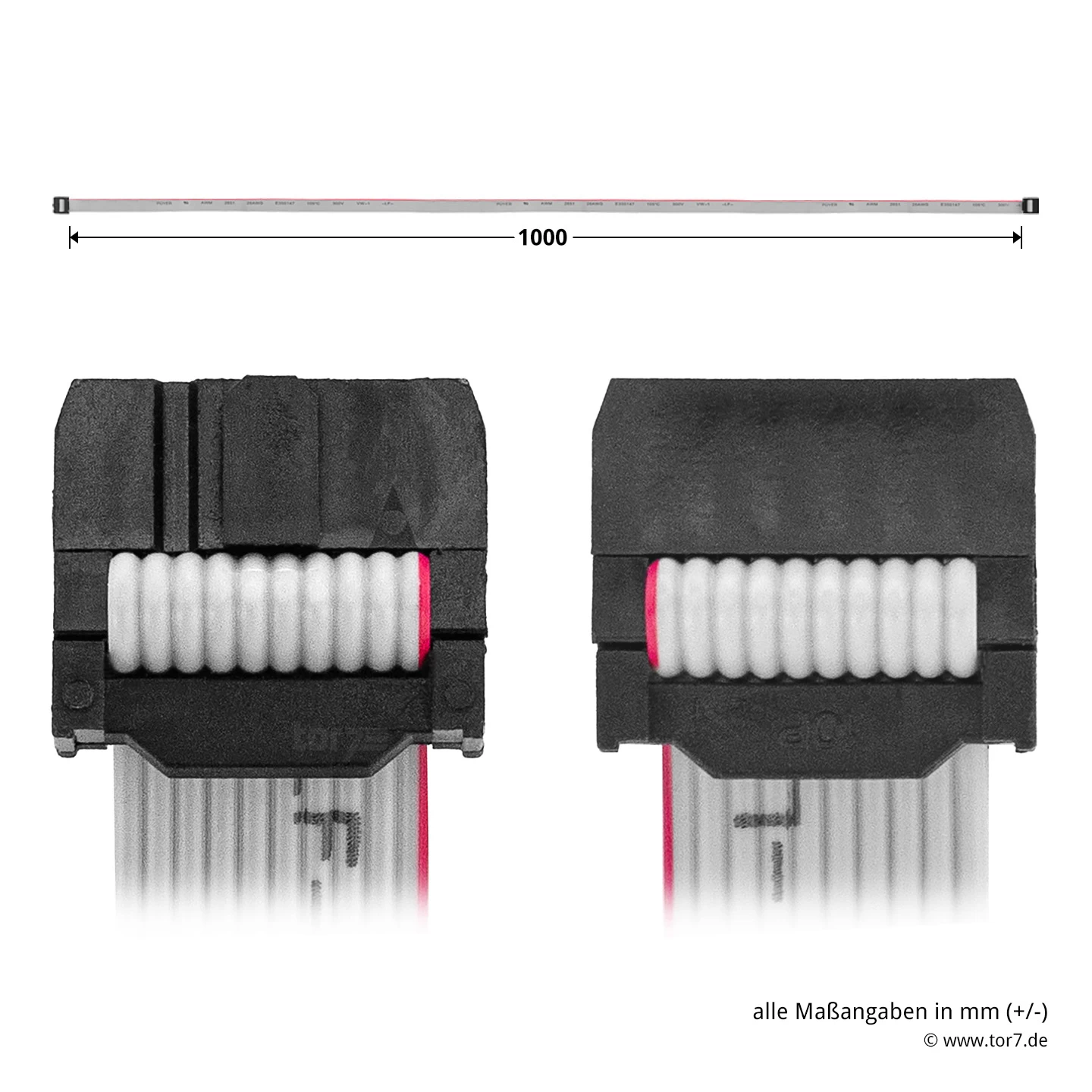 Hörmann Flachband-Verbindungsleitung, 10-adrig 3 Hörmann Flachband-Verbindungsleitung, 10-adrig – Bild 3