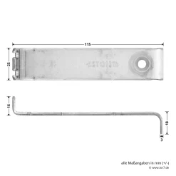 Hörmann Zubehörbeutel 1, SE2 -Türen und Zubehör 638918 hoermann zubehoerbeutel 1 se2 winkel masse