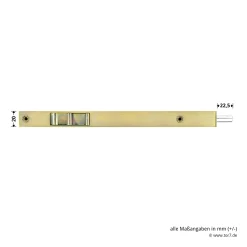 Hörmann Türkantriegel 20 X 250 Mm Gelb Verzinkt, ZK/MZ 13 Hörmann Türkantriegel 20 X 250 Mm Gelb Verzinkt, ZK/MZ -Türen und Zubehör 690946 hoermann tuerkantriegel 20 x 250 mm gelb verzinkt zk mz masse 2