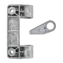 Hörmann Führungsrolle Mit Einfach-Bandteil, Einpaarig, 423 Mm, DIN Links -Türen und Zubehör 757764 hoermann fuehrungsrolle mit einfach bandteil einpaarig 423mm din links draufsicht