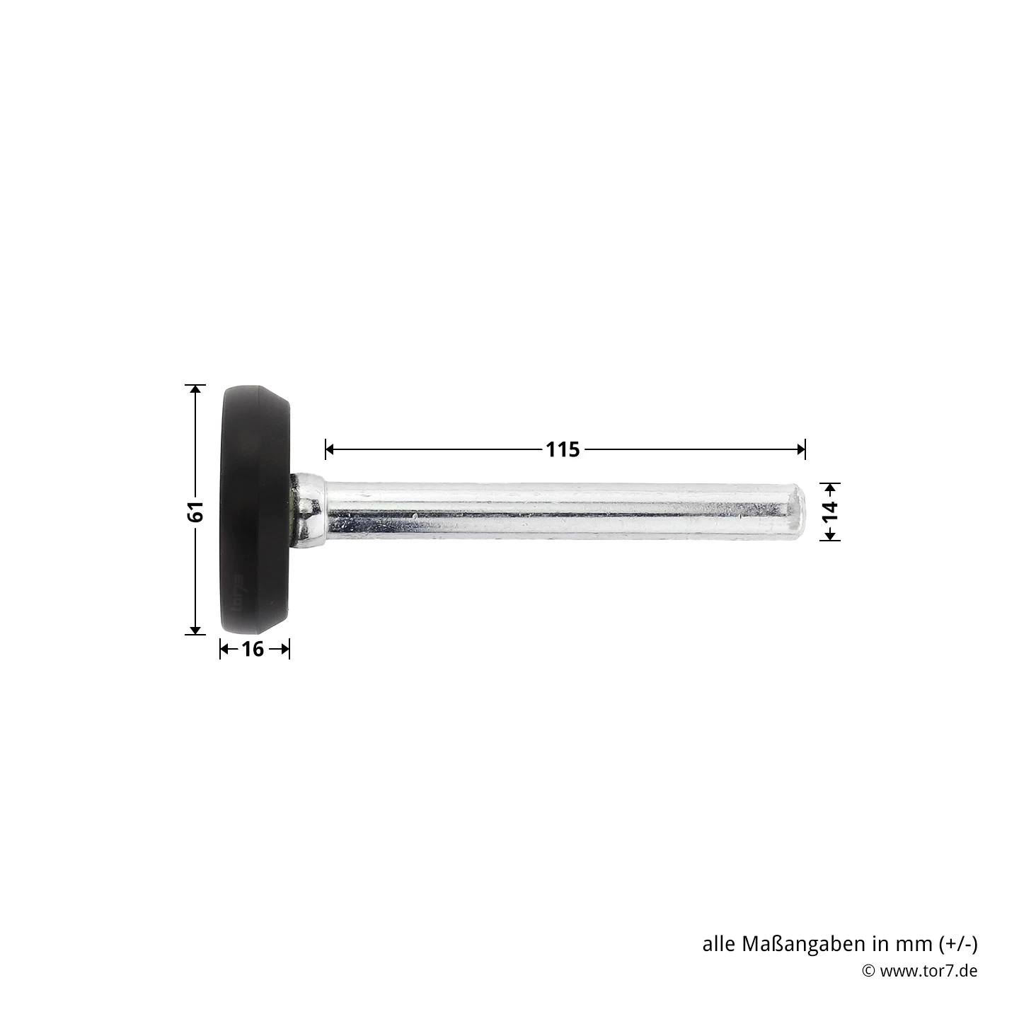 Hörmann Laufrolle DF95/DF98 Komplett, Rechts 9 Hörmann Laufrolle DF95/DF98 Komplett, Rechts – Bild 9