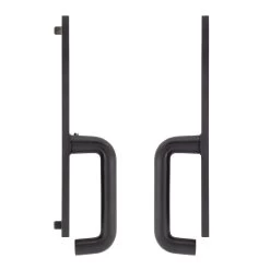 Hörmann Aluminium-Drückergarnitur, Schloss Einliegend, PZ 60/60 Mm -Türen und Zubehör 770299 hoermann aluminium drueckergarnitur schloss einliegend pz 60 60 mm seitenansicht