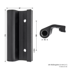 Hörmann Entlastungsrolle Mit Einfach-Bandteil 360 Mm, M12, DIN Rechts, Zwischenliegend 9 Hörmann Entlastungsrolle Mit Einfach-Bandteil 360 Mm, M12, DIN Rechts, Zwischenliegend -Türen und Zubehör 772636 hoermann entlastungsrolle mit einfach bandteil 360mm m12 din rechts zwischenliegend masse bild 2