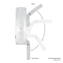 Hörmann Tortreibriegel Basküle Rechts -Türen und Zubehör 797928 hoermann tortreibriegel baskuele rechts anwendungsbeispiel